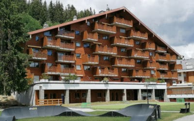 Pose de barrière sur chalet résidence à Anzère